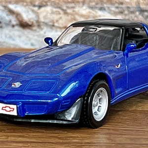 1978 Corvette, Vintage Model car, diecast car, 1:39 scale model car, diecast collectible item, Die cast Model car, Old model car, Corvette