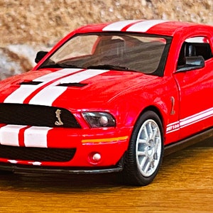 Ford Shelby GT500 2007 | Model car | Diecast car | 1:38 scale model car | Die cast car | diecast collectible item | Ford | Shelby GT 500