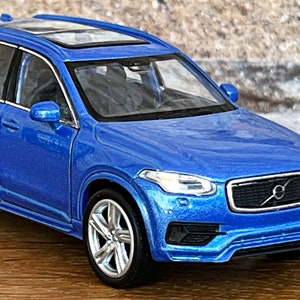 Volvo XC90, modello di auto, auto pressofusa in scala 1/36, modello di auto in scala 1:36, modello di auto in metallo, collezione pressofusa, da collezione, modello di auto Volvo Diecast