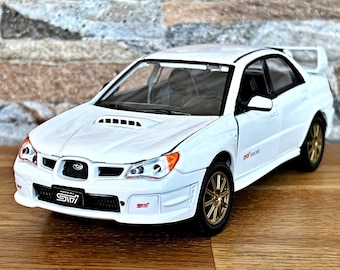 AUTOart 1:18 Subaru Impreza WRC Burns & Reid VGC Used Diecast Model no box e