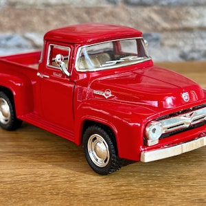Ford F-100 Pickup 1956 | Model car | scale 1/38 Die Cast truck |  1950&#39;s | diecast truck | vintage model truck | Ford truck