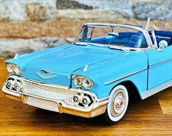 ミニチュアレプリカダイキャスト1958年式シボレーインパラ