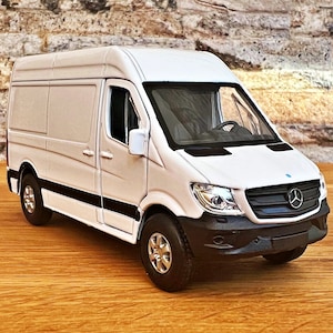 Mercedes Benz Sprinter Van, 1/48 diecast car, 1/48 scale model car, car model metal, Diecast collection, Mercedes