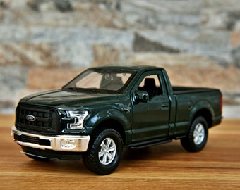フォード F-150 レギュラーキャブ トラック 2015、1/38 ダイキャストカー、1/38 スケール モデルカー、カーモデル メタル、ダイキャスト トラック、コレクションカー