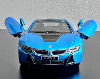 BMW İ8 | Model car | 1/36 diecast car | 1/36 scale model car | car model metal | Die cast model | collection item | BMW Diecast