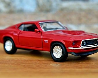 Modellino Ford Mustang Boss 429 1/43 – Altaya, Pressofuso, Nuovo In Scatola, Auto Americana