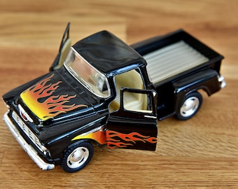 1955 Chevy Stepside Monster Truck – 1:32 Diecast Collectible Model