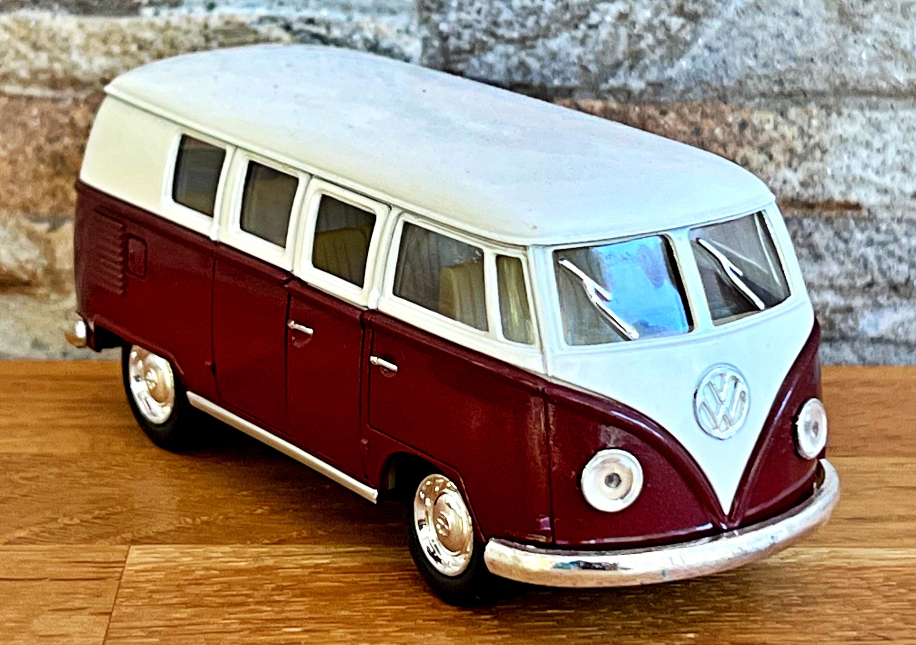 Volkswagen Classical Bus 1962, 1/32 Diecast Car, 1/32 Scale Model