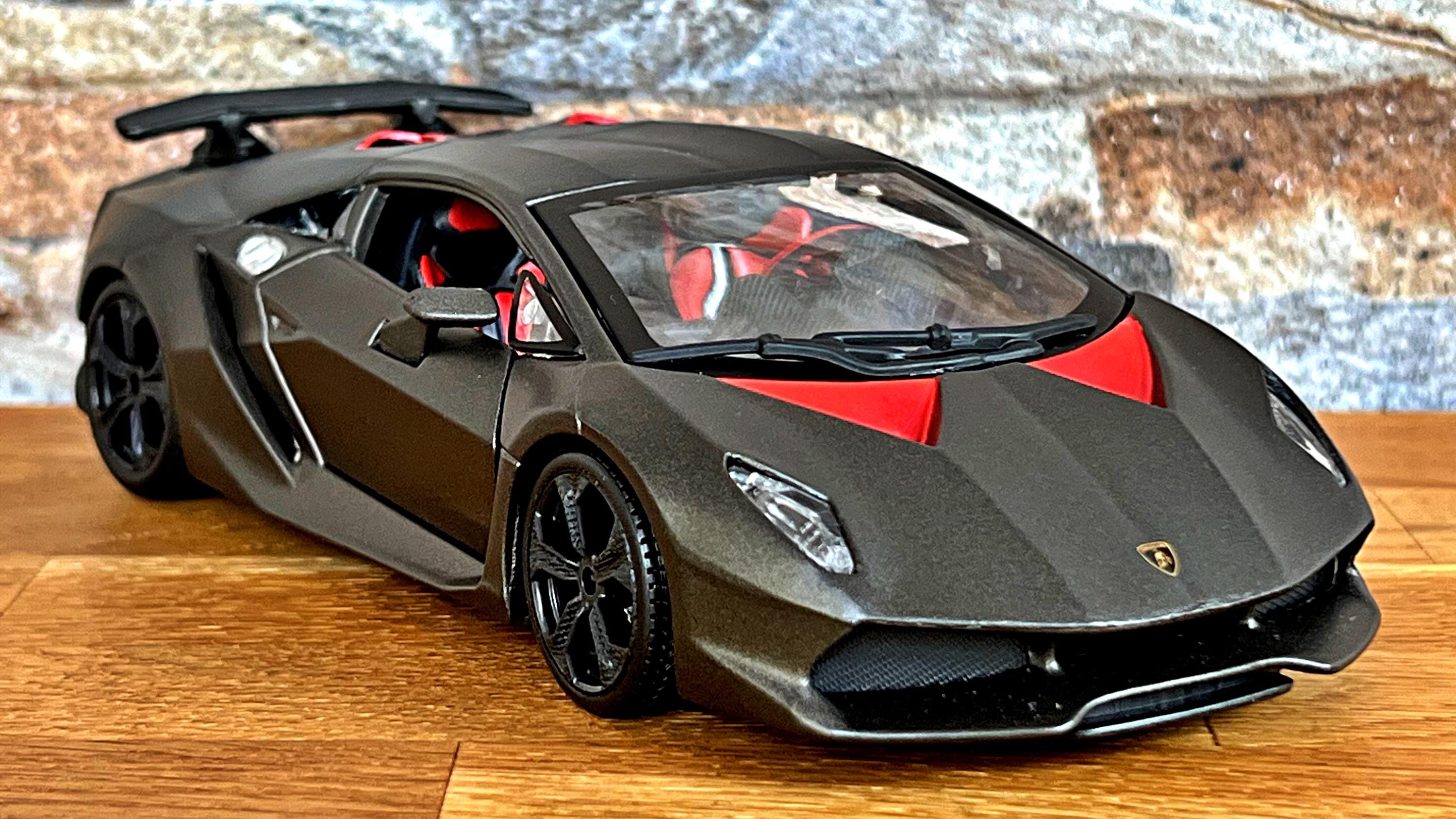 1/43 ランボルギーニ セスト エレメント(ブラック)フル開閉モデル ランボルギーニ セスト エレメント | モデルカー | ダイキャストカー