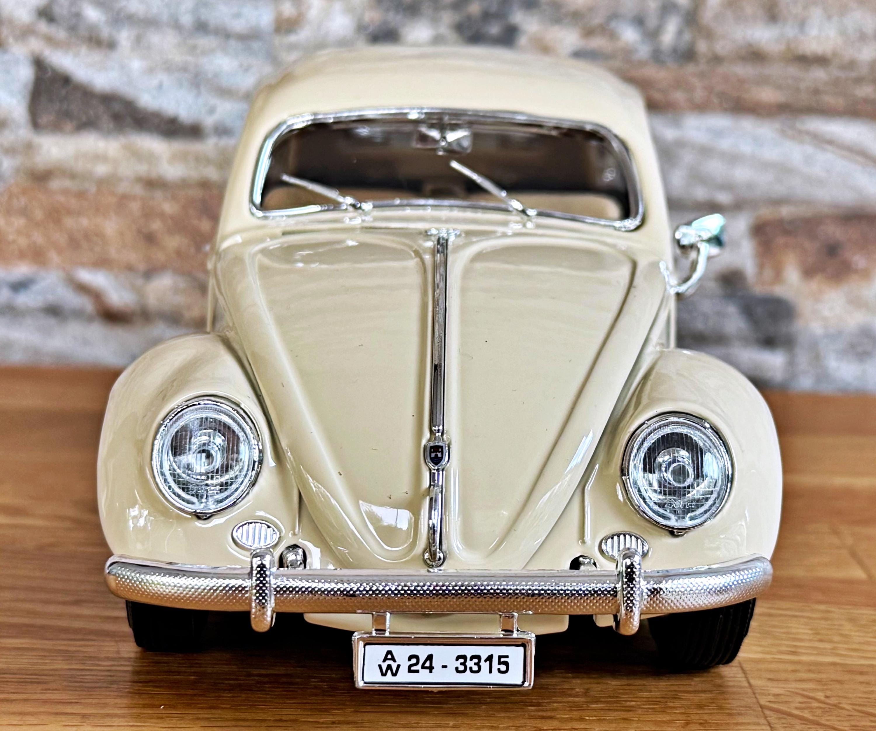 Volkswagen Beetle 1955 | 1/18 Scale Model Car | Diecast Model Car