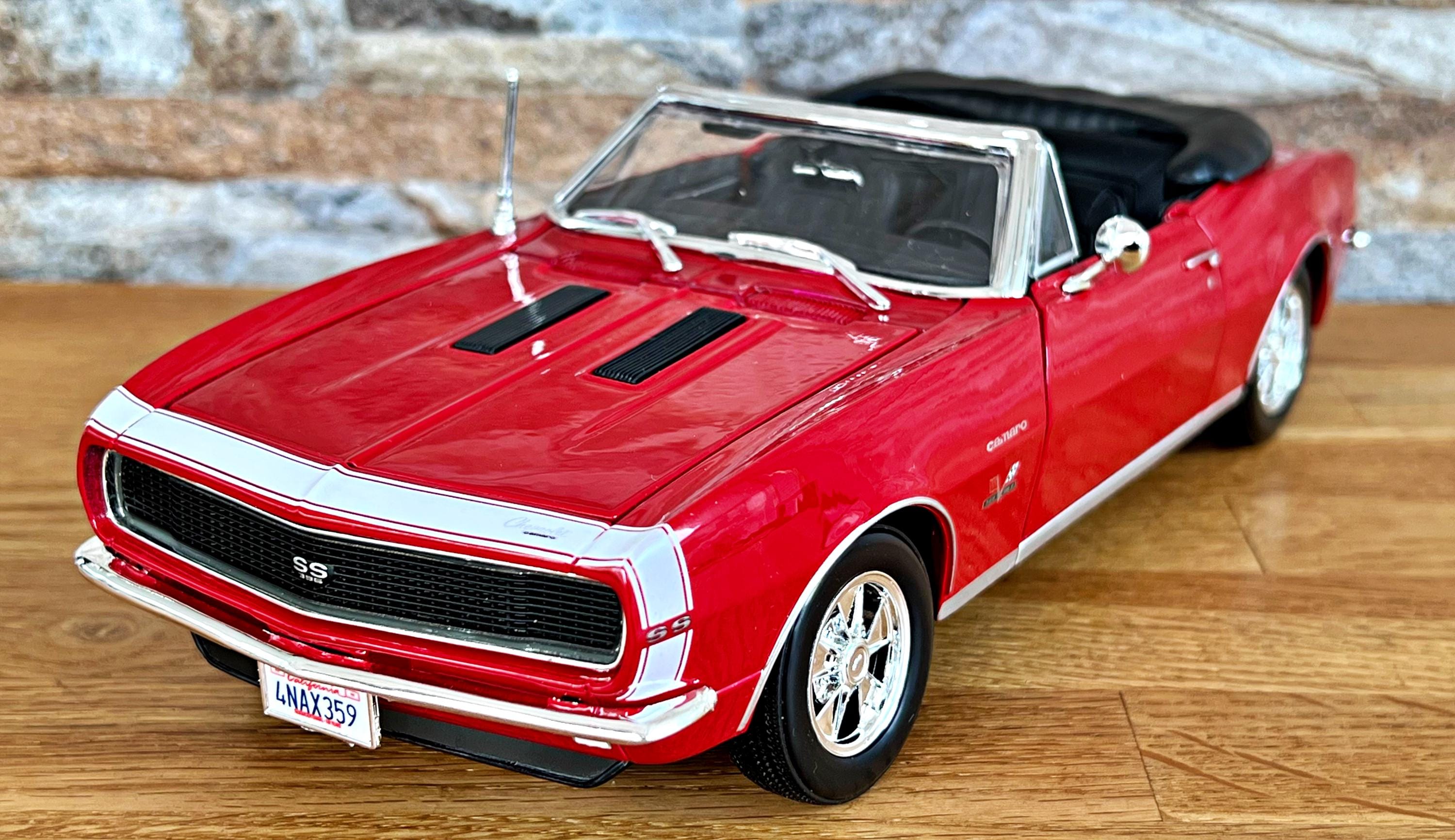 アーテル/'67 Chevyシボレー Camaroカマロ SS 1/18 限定 シボレー カマロ SS 396 1967 | 1/18スケール モデルカー | ダイ