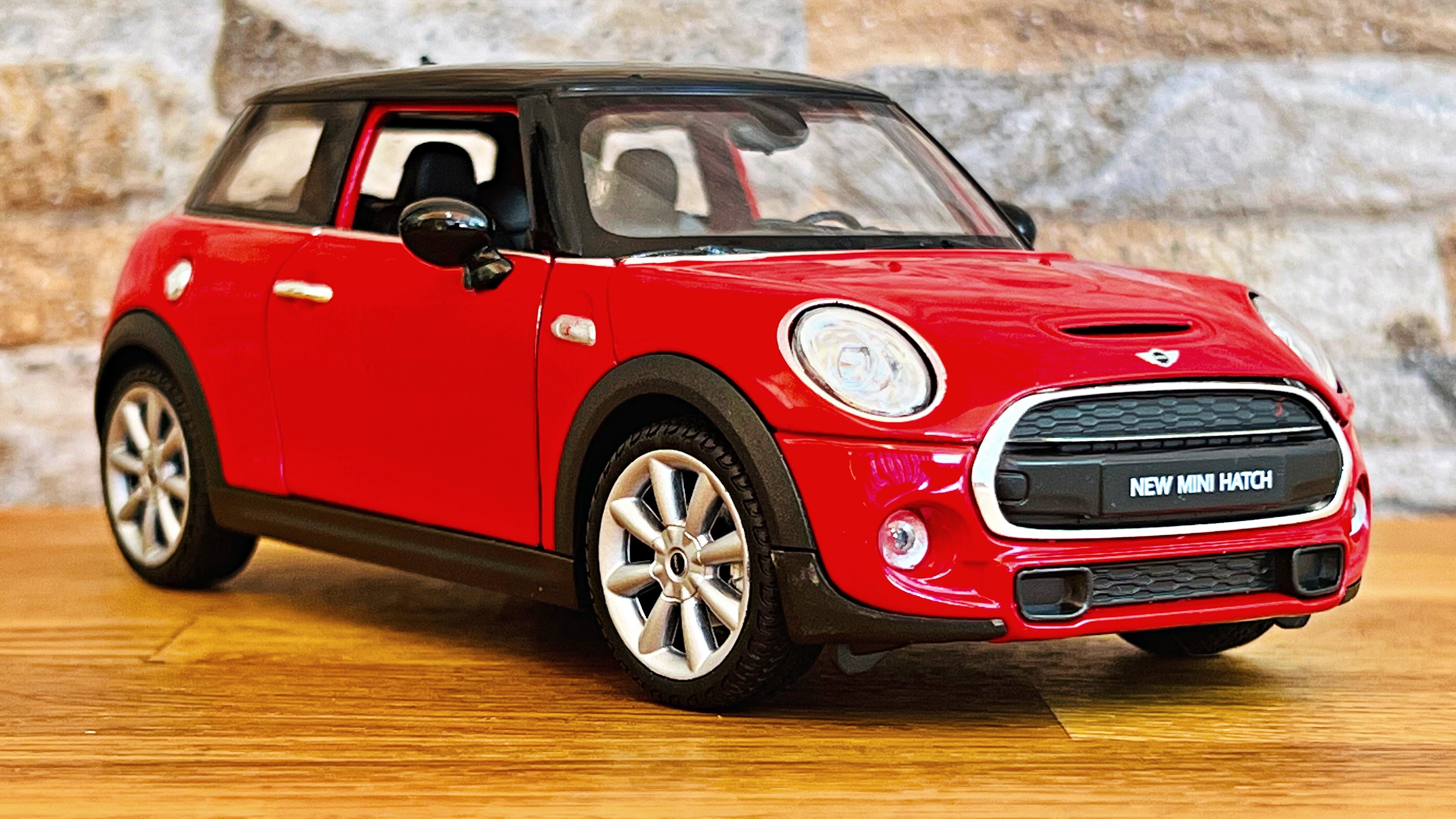 Mini Cooper , New Mini Hatch, Model Car, Scale 1/24 Model Car, 1