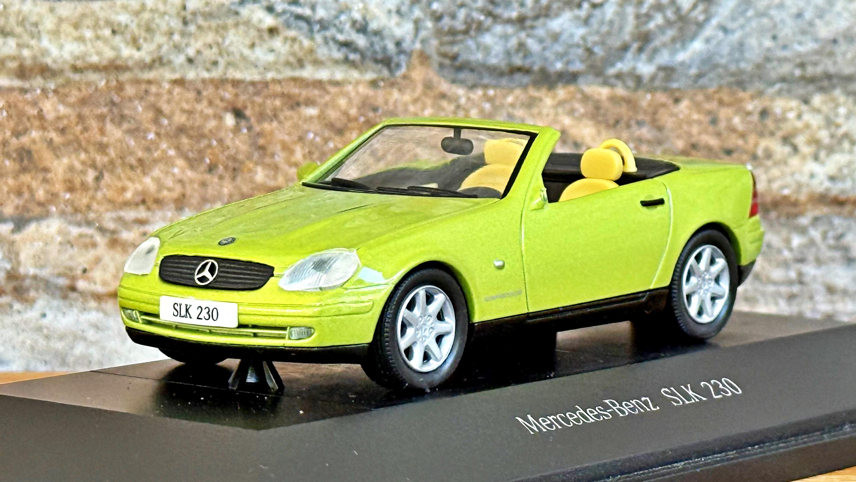 Mercedes Benz SLK 230 , 1/43 Scale Model Car, Diecast Car Model