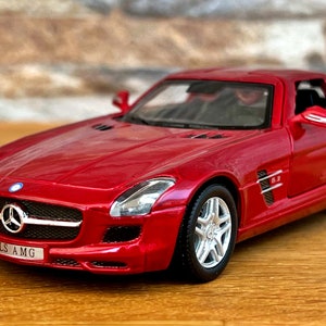 Mercedes SLS AMG | Model car | Mercedes Benz Diecast | 1/36 Scale Model Car | die cast car | Car Model | Collectible item | Mercedes Benz