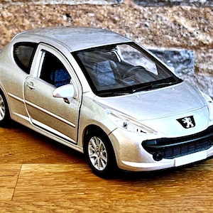 Peugeot 207 | 1/36 Scale Model Car | Diecast Car Model | Die Cast