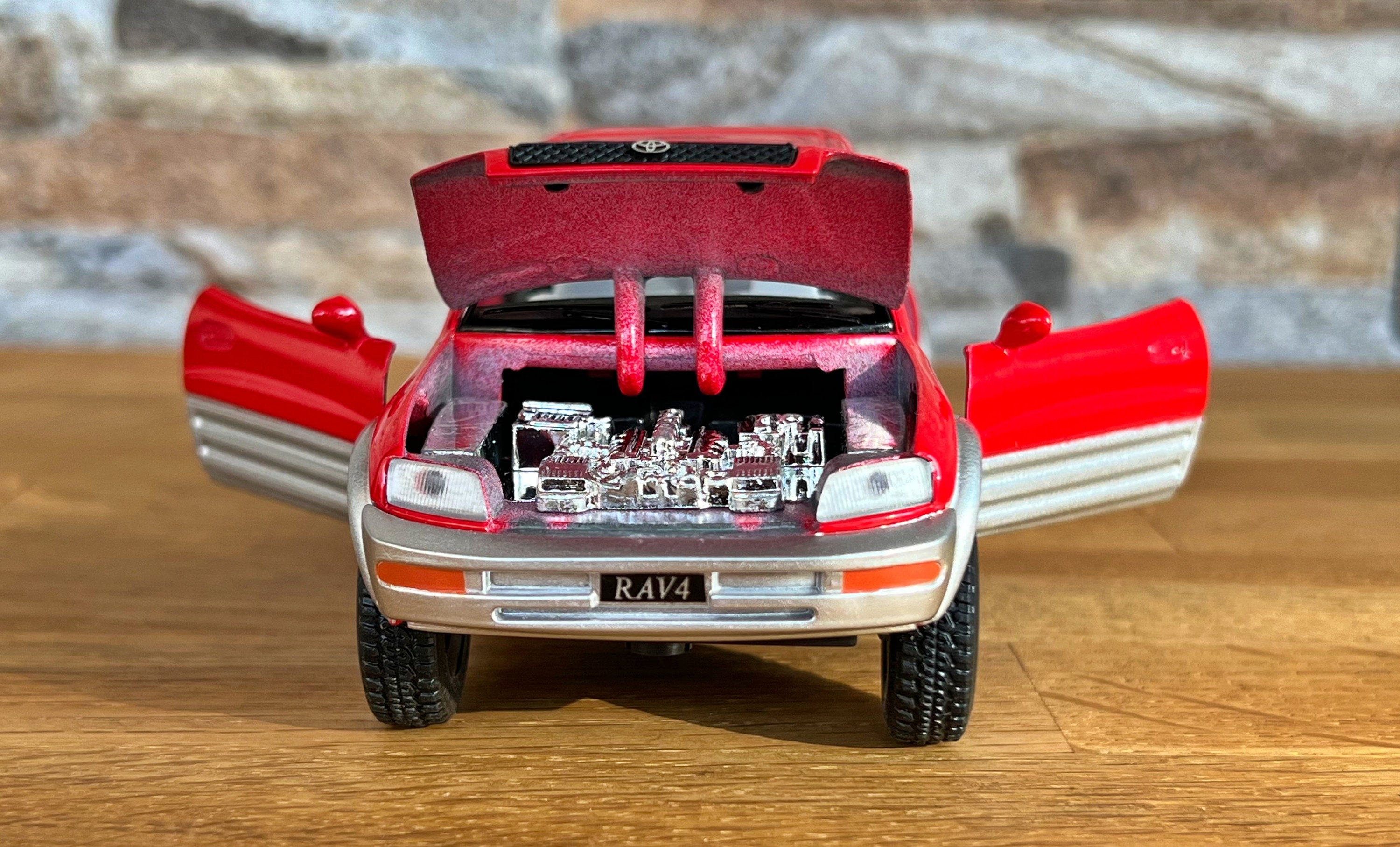Toyota RAV4 Cabriolet | 1/32 Scale Model Car | Diecast Car | Die
