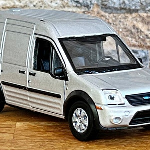 Ford Transit Connect, modello di auto, auto pressofusa, modello di auto in scala 1/38, auto pressofusa, modello di auto, auto da collezione, Ford Diecast, Ford Van