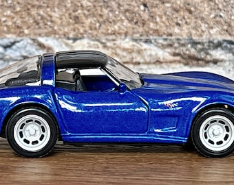 1978 Corvette, Vintage Model Car, Diecast Car, 1:39 Scale Model