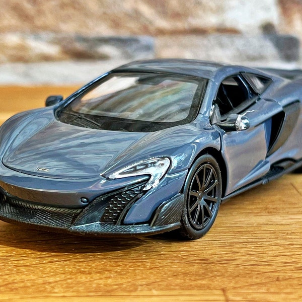 MCLAREN 675 LT Coupe, model metal car, scale 1/32 model car, 1/32 diecast collection item, model sport car, diecast model car, Mclaren