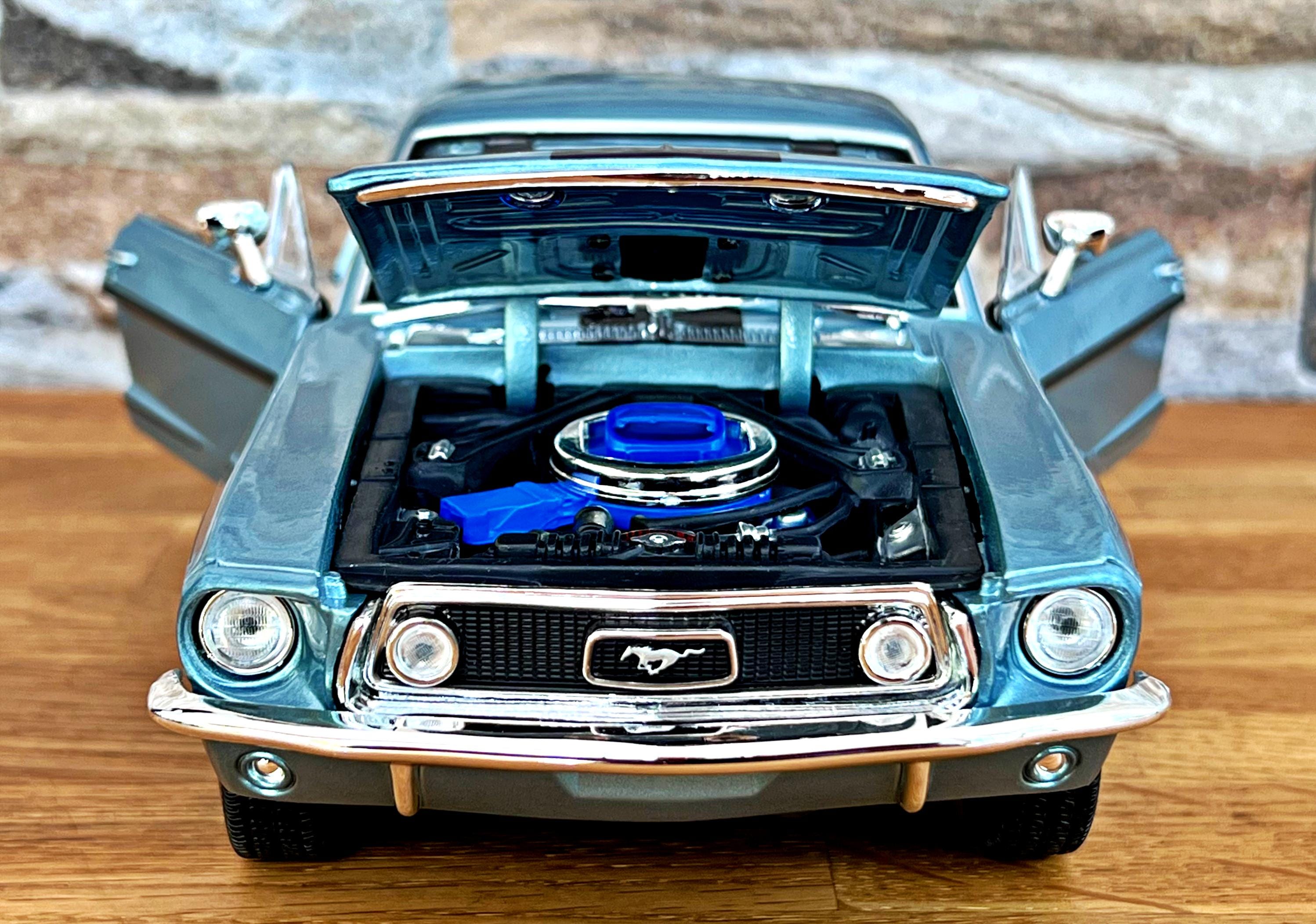 フォード マスタング GT 1968、モデルカー、ダイキャストカー、1