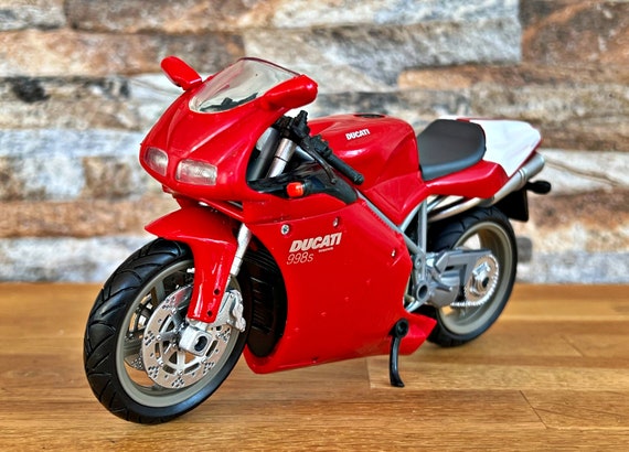 Ducati 998S, Scale 1/12 Model Motorcycle, Diecast Motorcycle