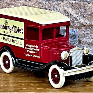 1934 Ford Model A, Vintage diecast truck, Model metal car,  car model , Die cast model, Collection item, Ford Van Diecast