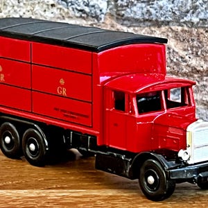 1935 Scammel 6 wheel Truck | Vintage model truck | diecast truck | scale metal truck | Collection item | 30s | British Post Office