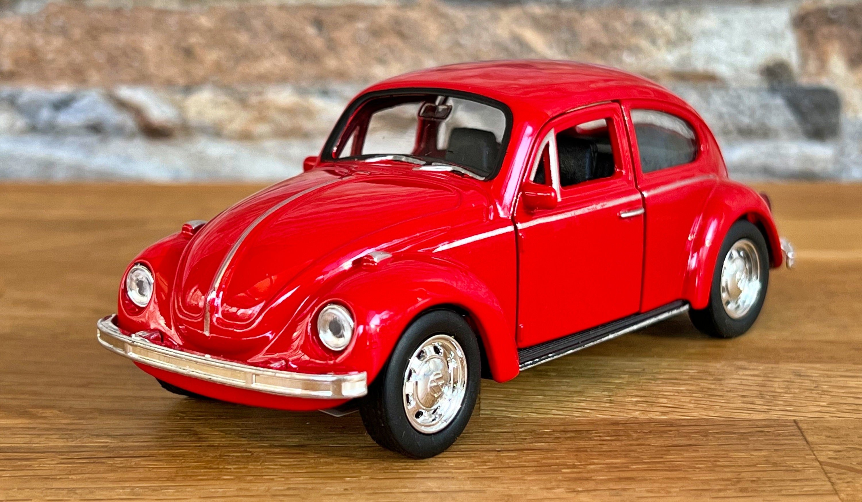 Volkswagen The Beetle コレクターズモデル レッド Volkswagen Beetle, Model Car, Diecast Car, 1/34 Scale Model
