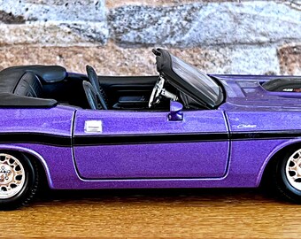 Dodge Challenger RT 1970 | 1:24 Diecast Car | 1/24 Scale Model Car