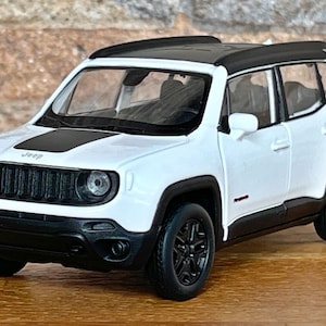 Jeep Renegade Trailhawk / Modello auto / Scala 1/36 / Modello auto in metallo / Modello pressofuso 1/36 jeep / Oggetto da collezione / Modello jeep / Modello pressofuso