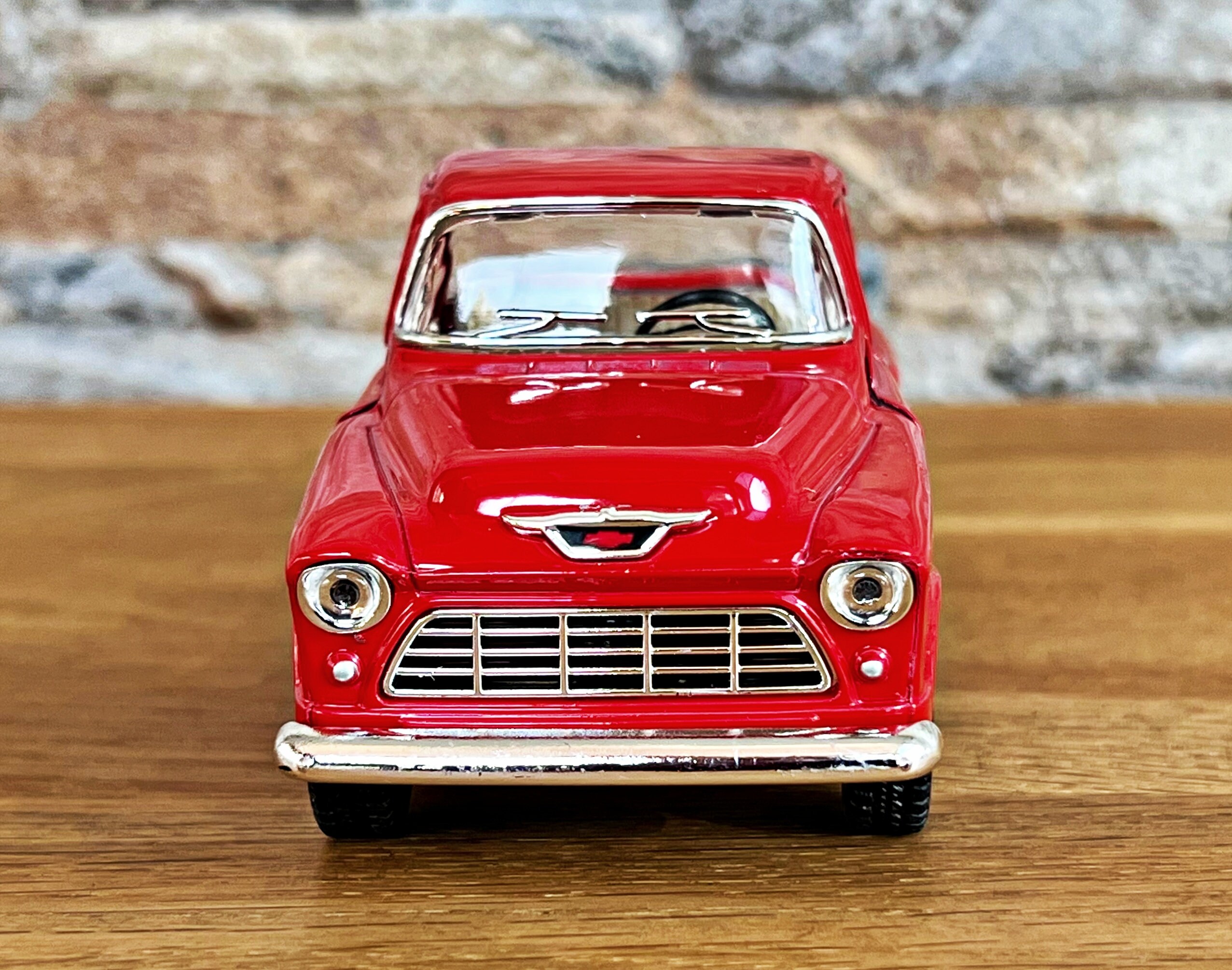 Chevy Stepside 3100 Pickup 1955, Model Pickup, 1/32 Diecast Car