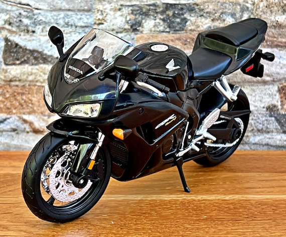 Honda CBR1000RR Diecast Motorcycle, 1/12 Scale, Black - Etsy
