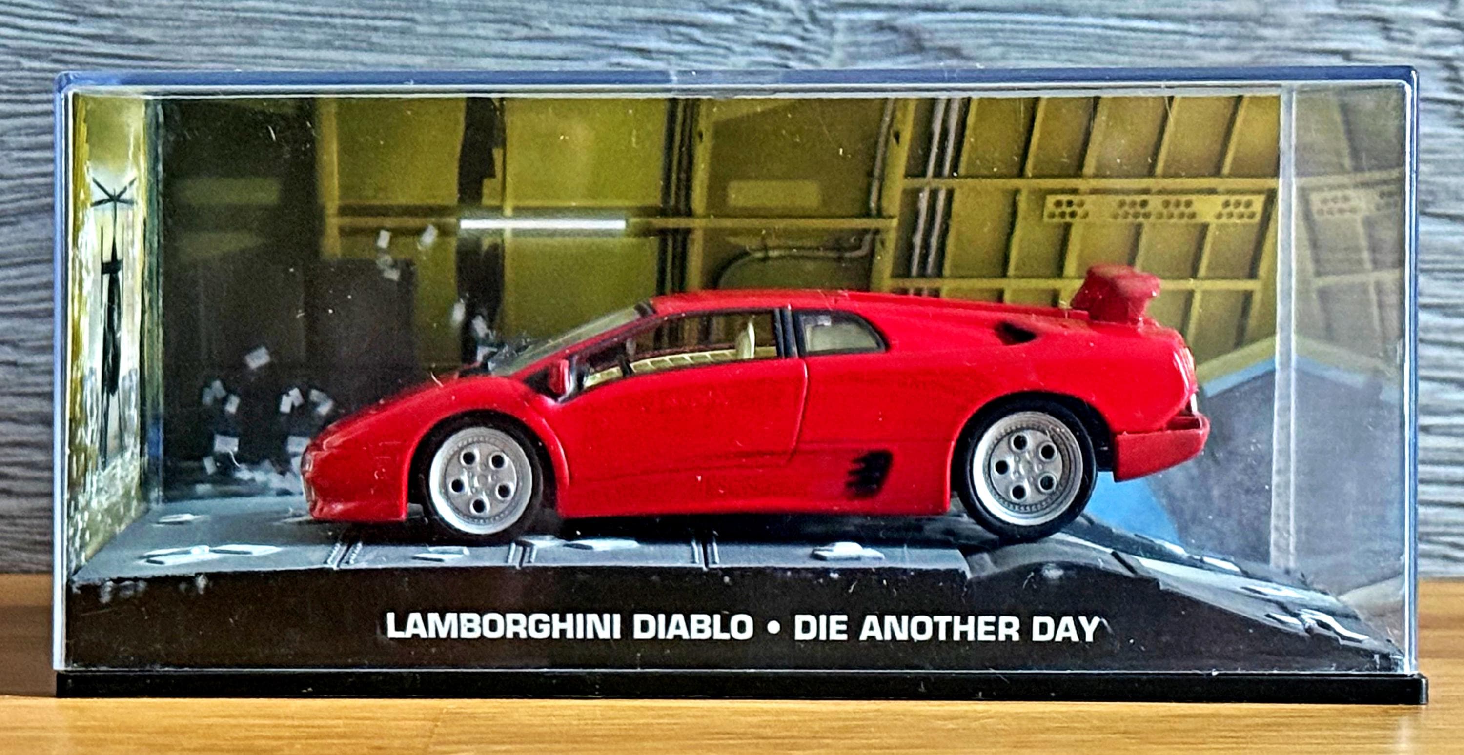 Lamborghini Diablo , 007 James Bond Collection, Vintage Diecast