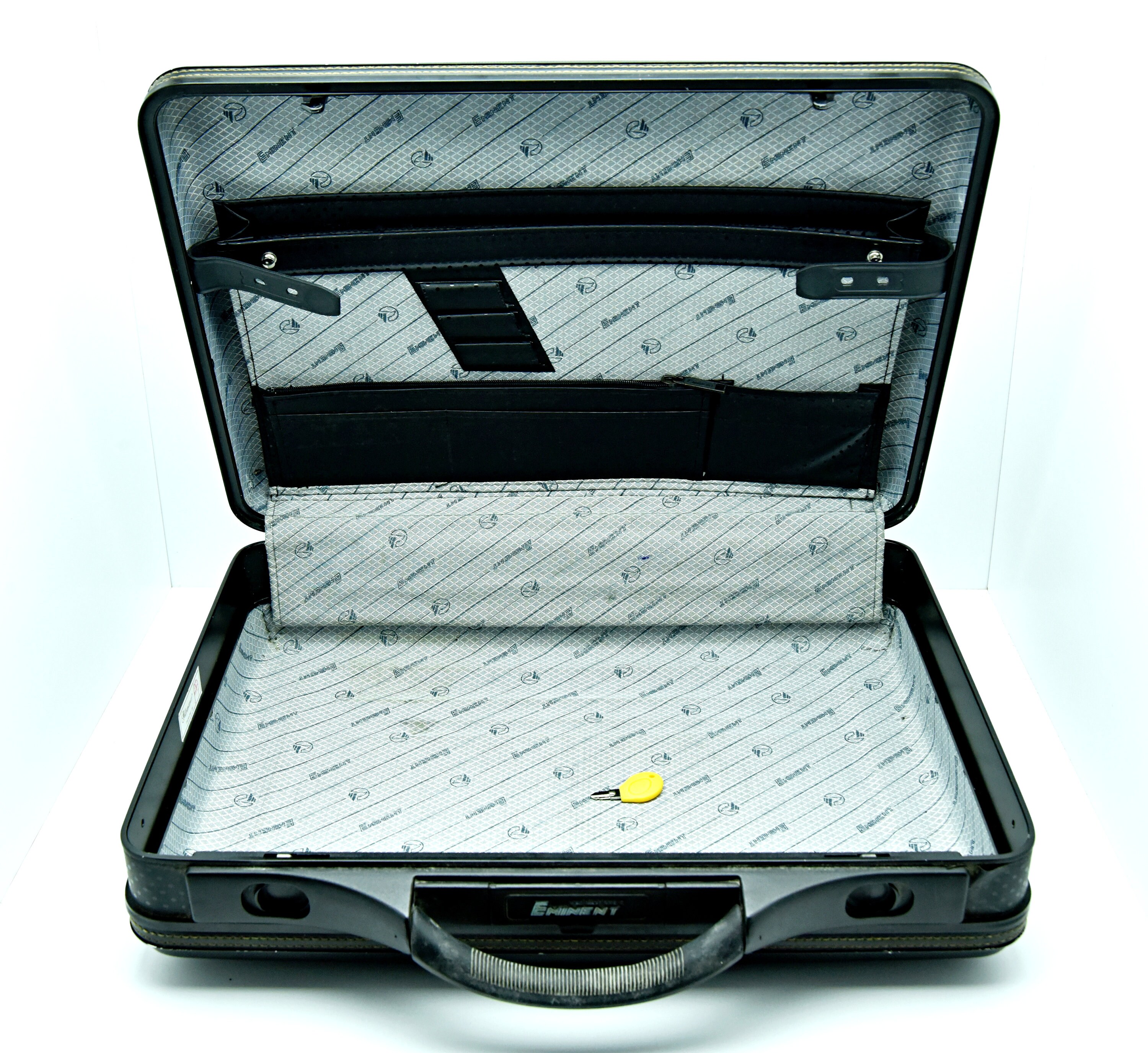 Vintage Black Hard Case Locking Briefcase Vintage Hard Sided Etsy