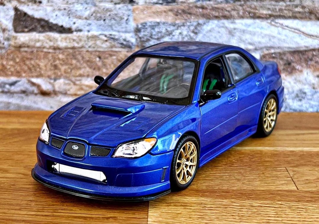 スバル インプレッサ WRX STI | モデルカー | 1/24 ダイキャストカー