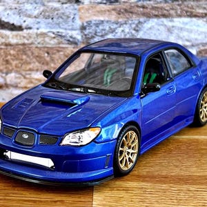 Subaru Impreza WRX STI | Model Car | 1/24 Diecast car | 1/24 scale model car | Die cast car | Diecast collection item | Subaru WRX Sti