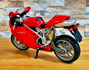 Ducati 999, Scale 1/12 Model Motorcycle, Diecast Motorcycle, 1/12