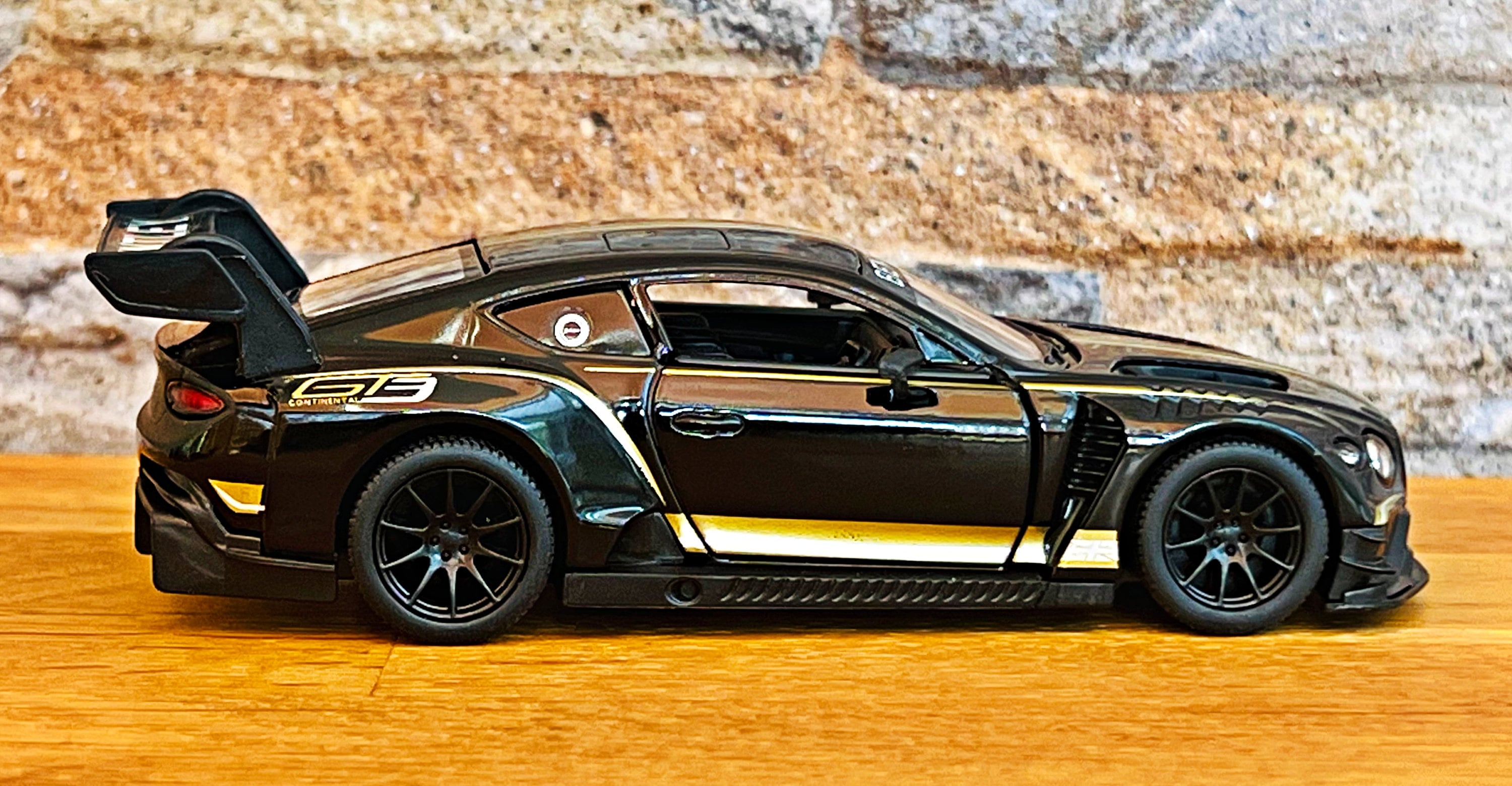 Bentley Continental GT3 , Model Car, 1/38 Diecast Car, 1/38