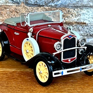 1931 Ford Model A Coupe , Vintage Model Car, Vintage diecast car, scale model car, car collection, Collection item, 1930&#39;s, Ford Die cast