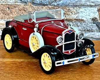 1931 Ford Model A Coupe , Vintage Model Car, Vintage diecast car, scale model car, car collection, Collection item, 1930's, Ford Die cast