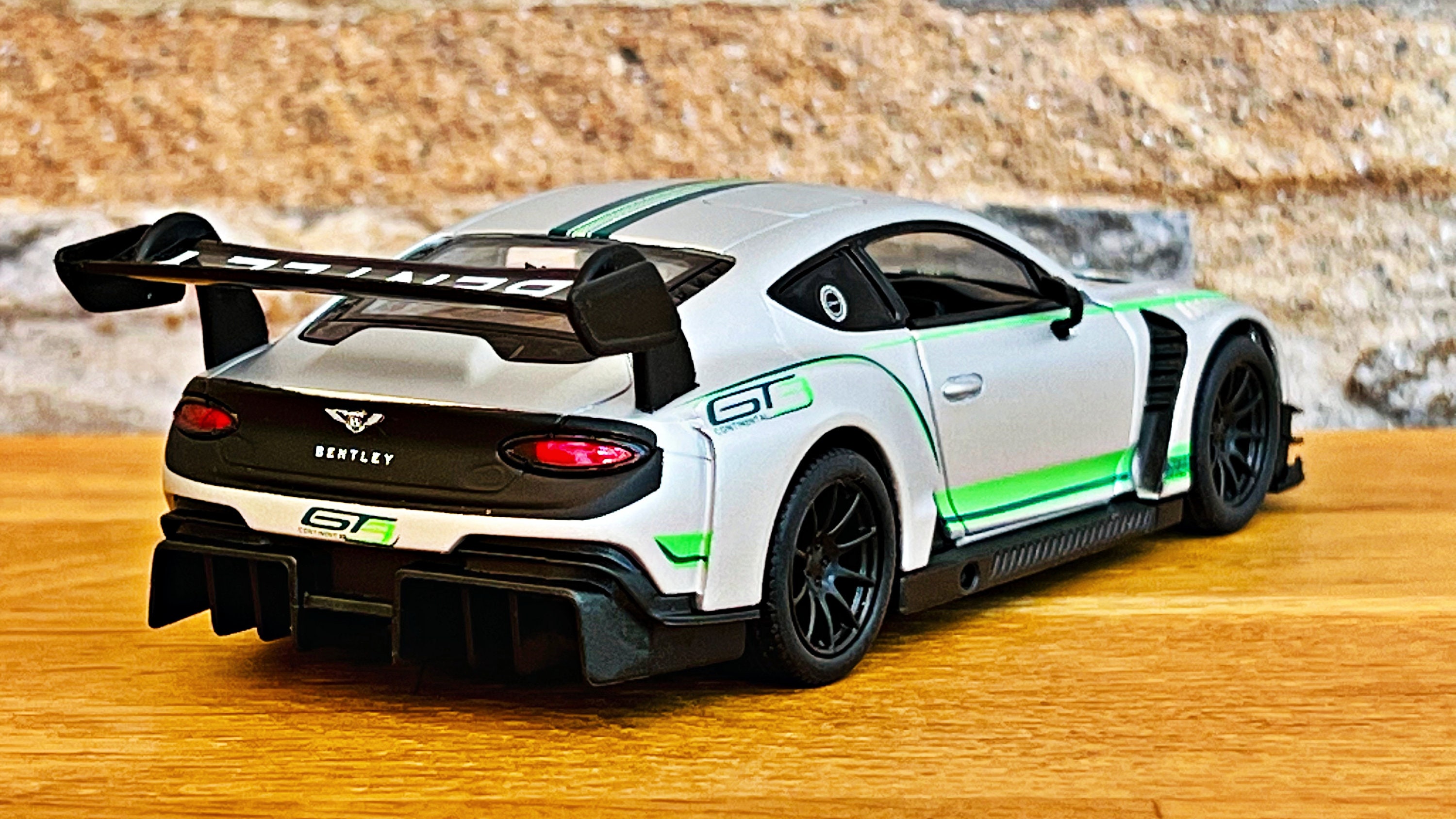 Bentley Continental GT3 , Model Car, 1/38 Diecast Car, 1/38