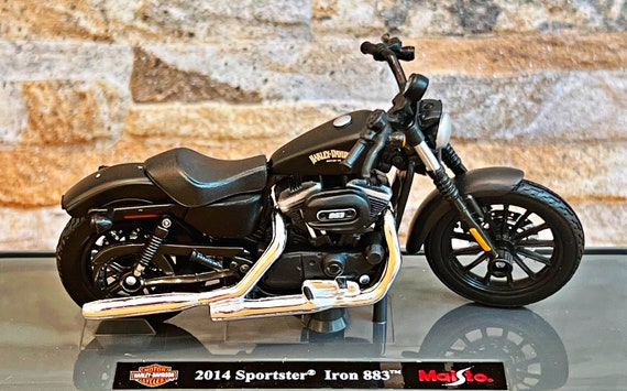 Modèle Réduit Moto 1:18 – Harley Davidson 74FL & Hydra Glide – Alliage Moulé Sous Pression – Jouet Déco Collection – Cadeau Fan De Moto