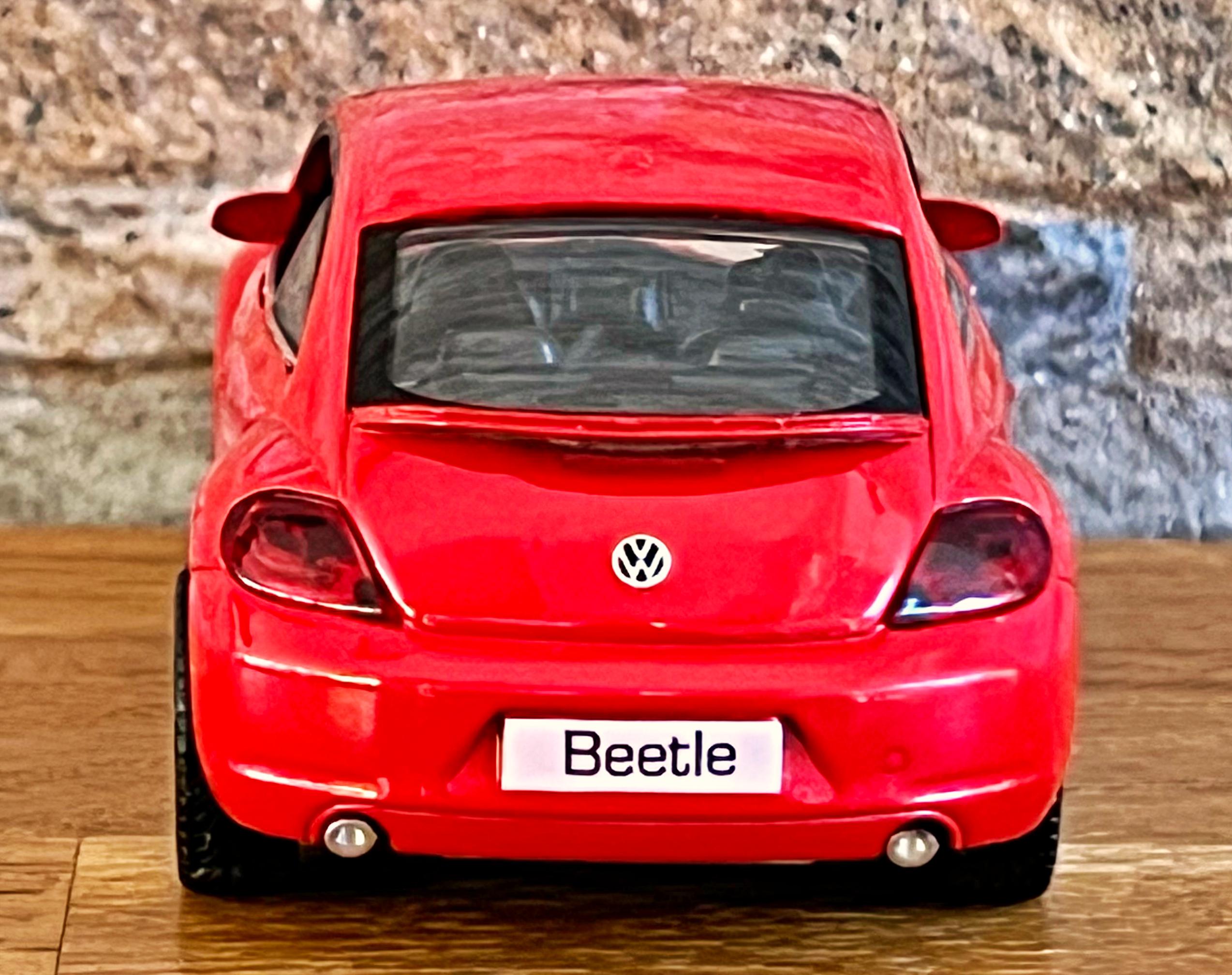 Volkswagen VW Beetle 2012 rouge 1/18 sur la boutique Toys shopping
