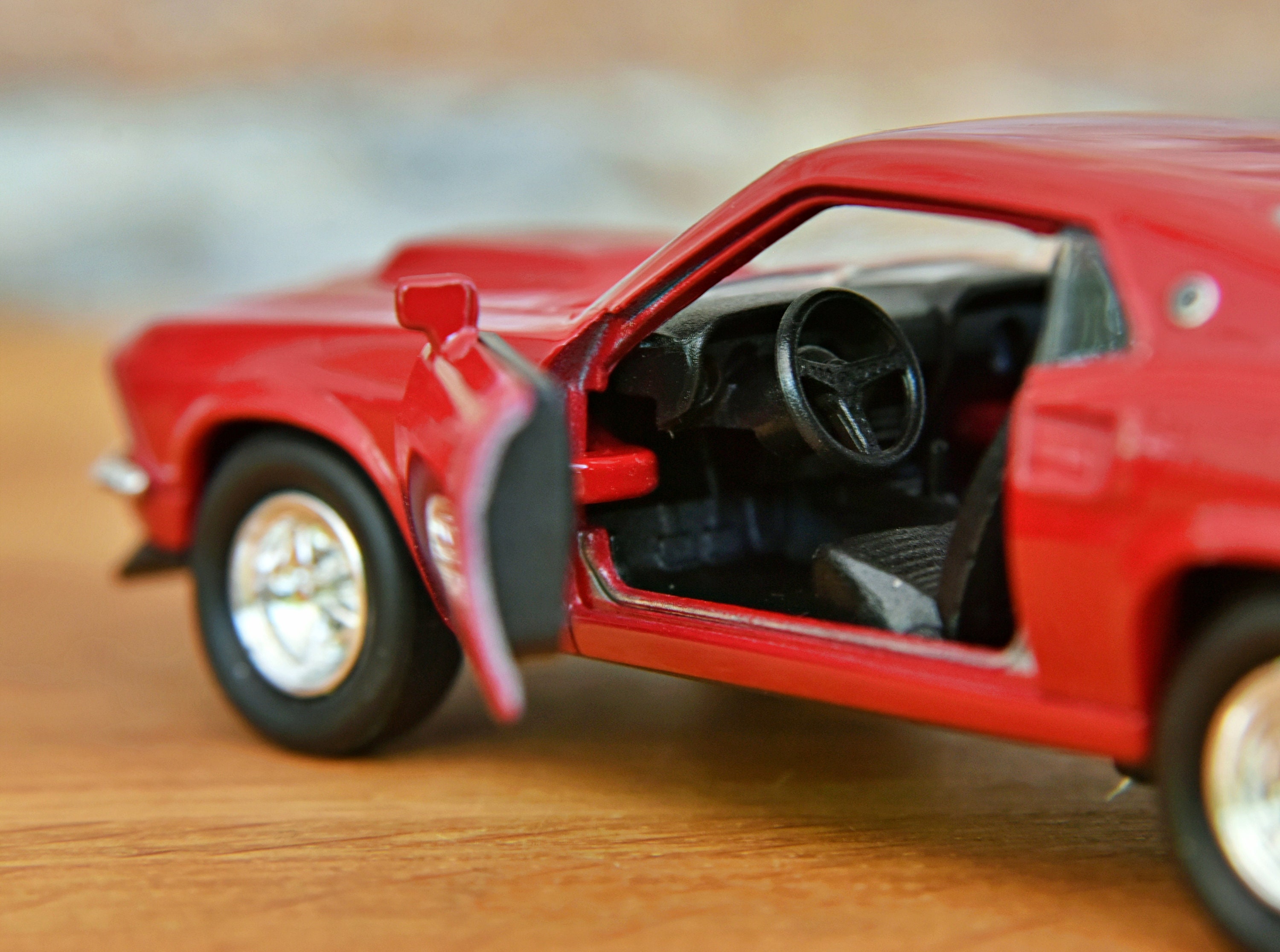 Ford Mustang Boss 429 1969, Model Car, Vintage Model Diecast Car Ford Mustang Boss 429 1969, Model Car, Vintage Model Diecast Car