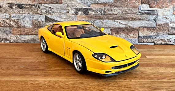 Ferrari 550 Maranello 1996 / Modellino auto d'epoca / Modello