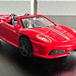Ferrari Scuderia Spider 16M, 1/43 diecast car, 1/43 scale model car, vintage car 1/43, car model metal, diecast collection