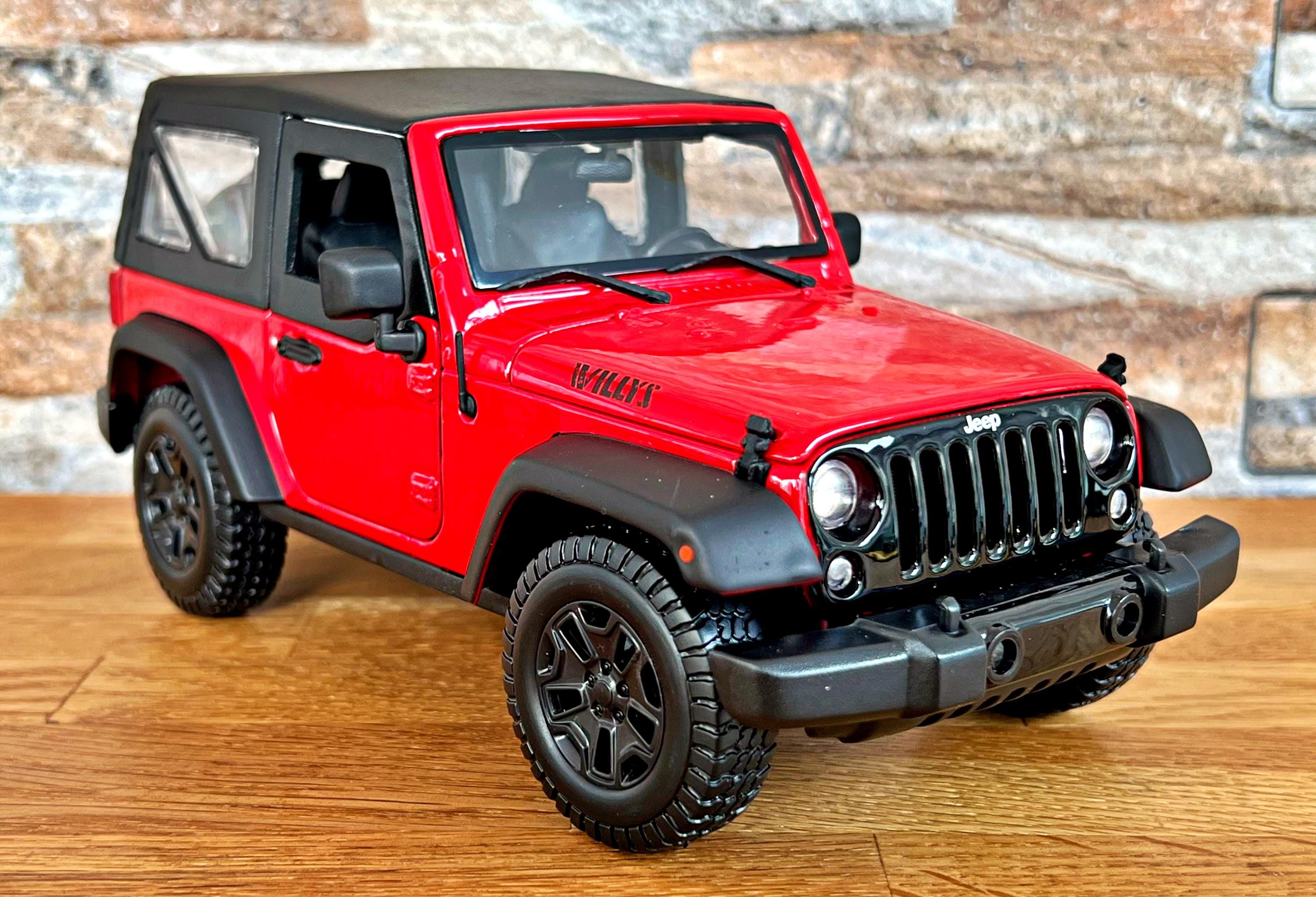 Jeep Wrangler 2014 | 1/18 Scale Model Car | Diecast Model Car 1:18