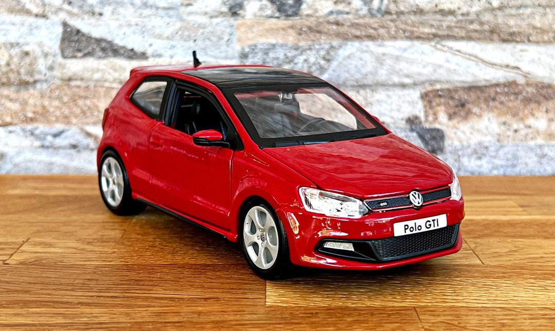 Volkswagen Polo Gti Model Car Scale 1/24 Model Car 1/24