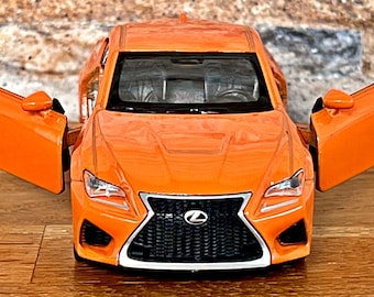 Lexus RC F , 1/38 Scale Model Car, 1/38 Diecast Car Model, Die
