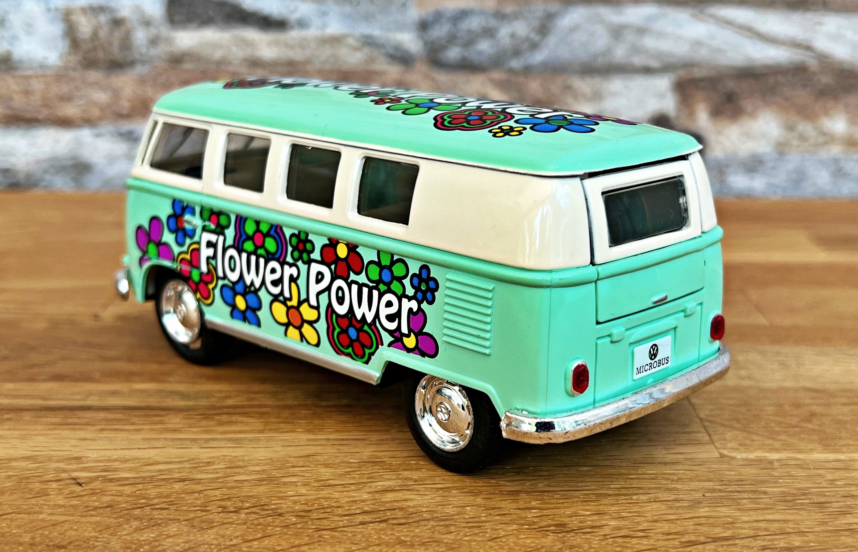 Volkswagen Classical Bus 1962, 1/32 Diecast Car, 1/32 Scale Model